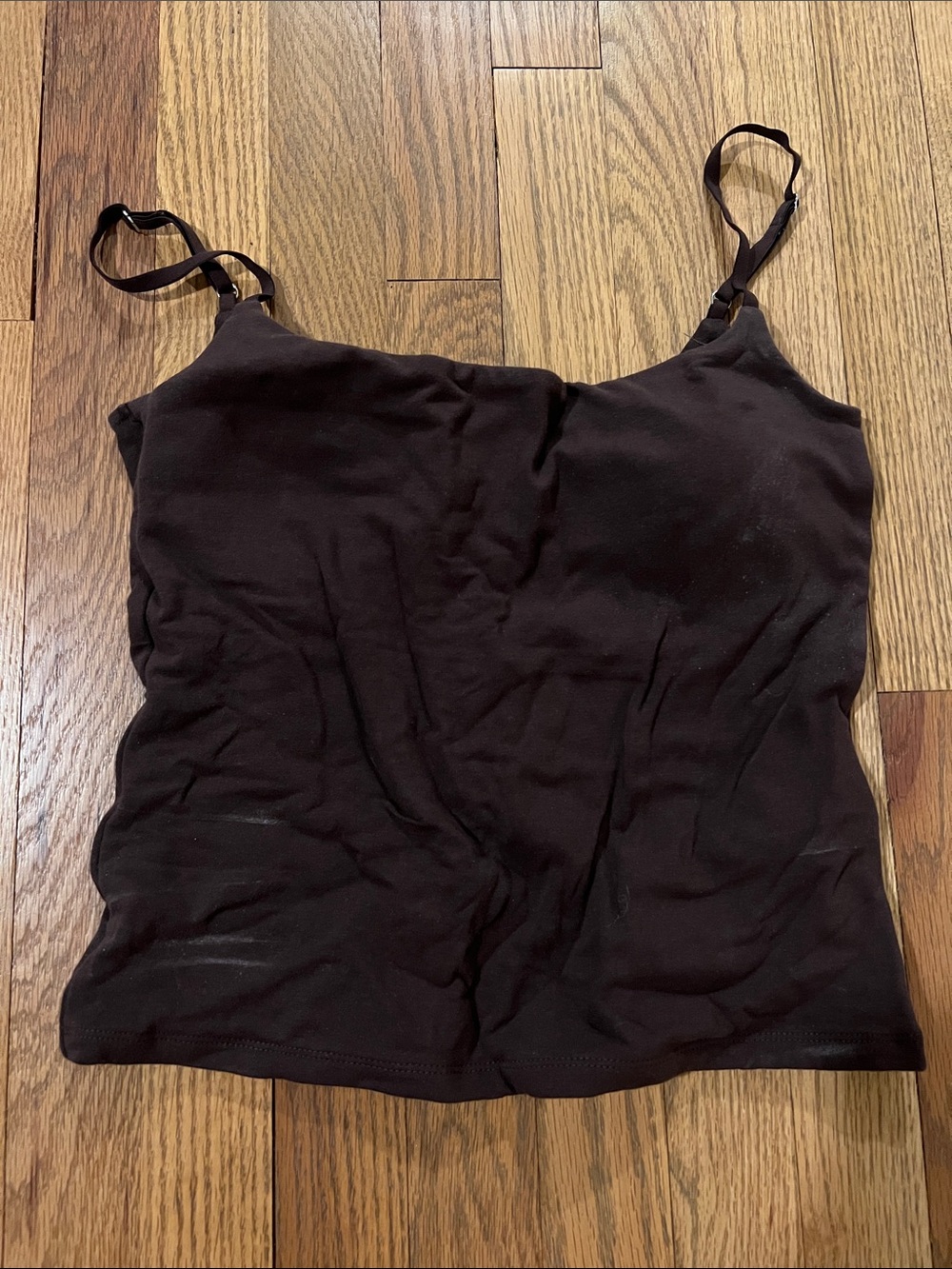 Abercrombie & Fitch Black Slim Fit Cami with Adjustable Straps